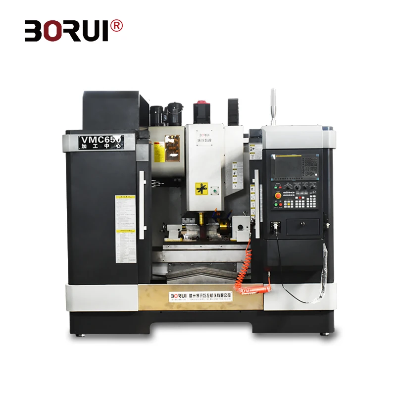 Фрезерный станок с ЧПУ от китайского бренда BORUI vmc 650 фрезерный Малый центр