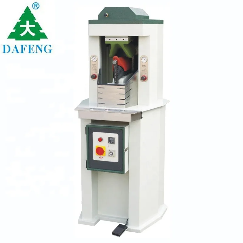 Single Hot Shoemaking Upper Vamp Hot Press Shaping Moulding Forming Crimping Machine
