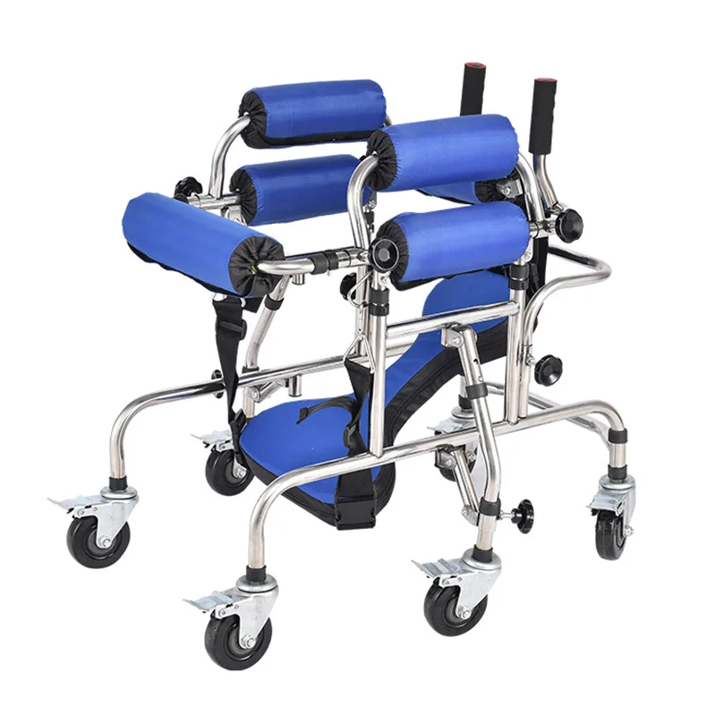 High Quality Children Cerebral Palsy Standing Frame Kids Walker Disabled Child Walker