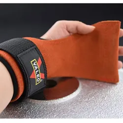 Workout Fitness Gym Weight Lifting Hand Grips Pad Palm Protect Wrist Support Wrap