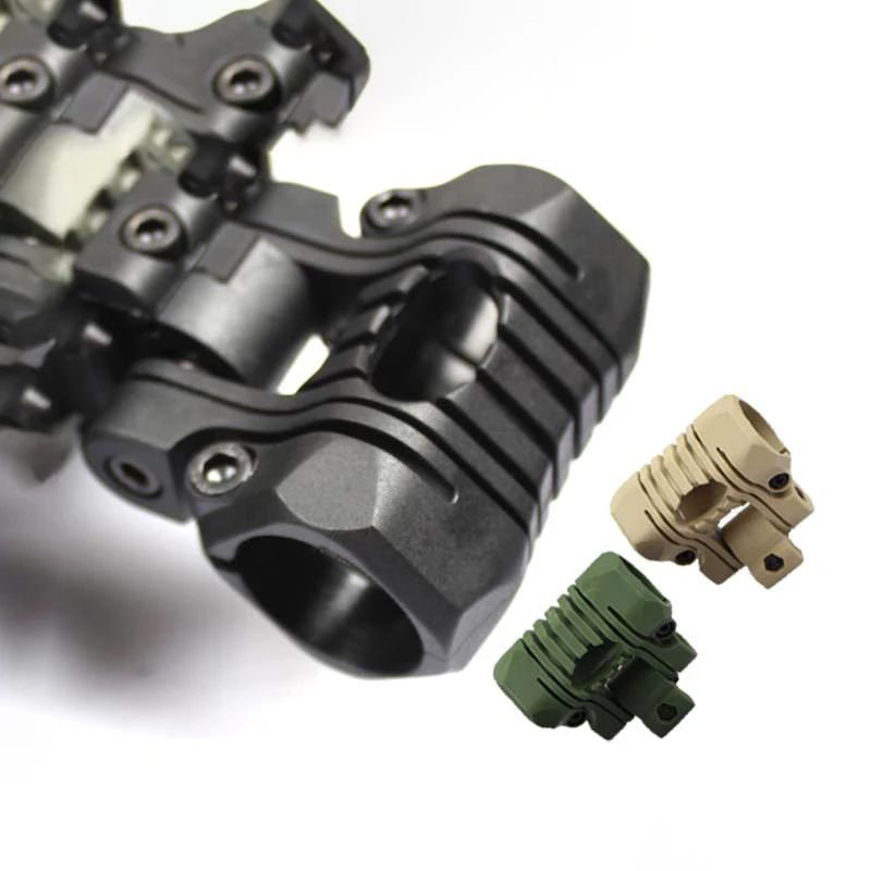 Tactical Flashlight Helmet Holder Torch Clip Mount Rail 21mm Rail mount for Fast Mich Wendy M88 Tactical Helmet