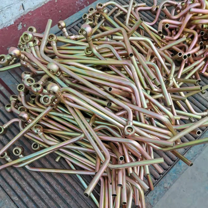 Manufacturer produces customized hydraulic seamless steel pipe assembly steering machine bending machine assembly