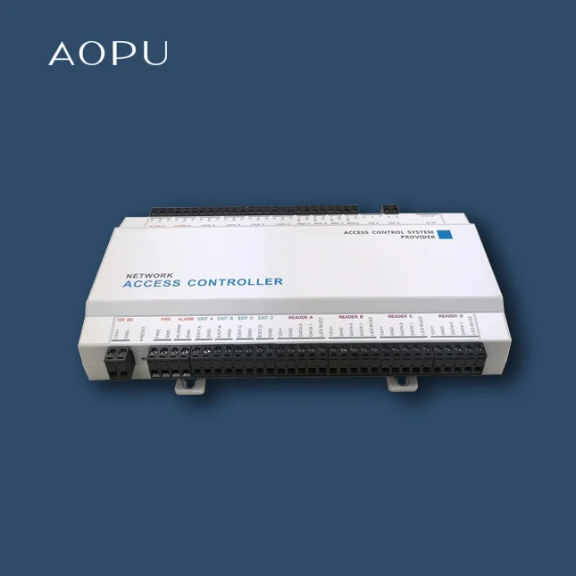 
Electronic remote network IP door lock button gate WG RFID card reader access controller 