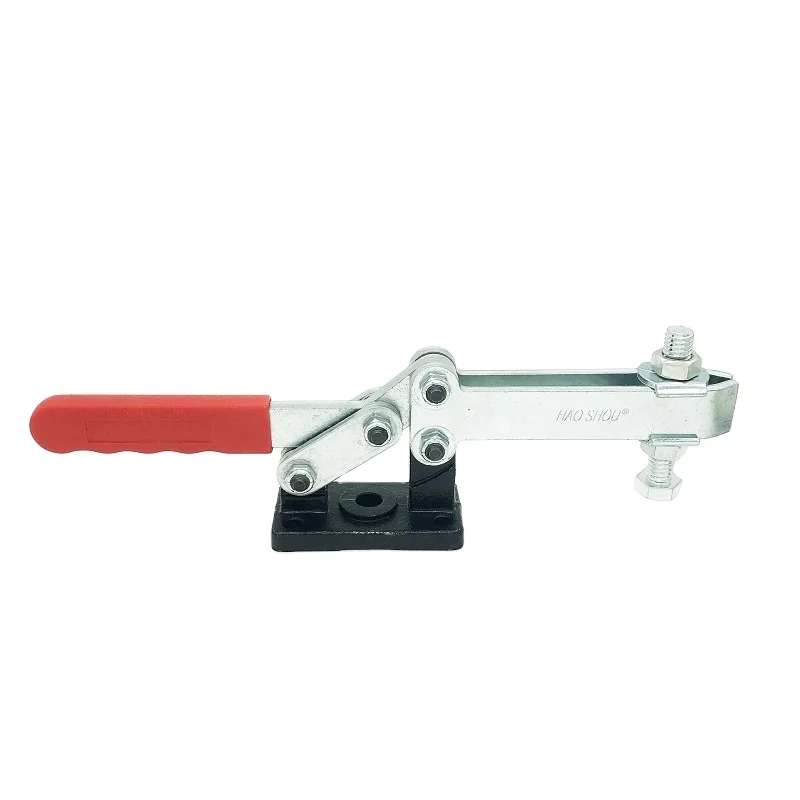 China manufacture HS-204-GL fore 636KG/1400LB Long open bar Manual Fast Fixture quick horizontal toggle clamp With ISO Certified
