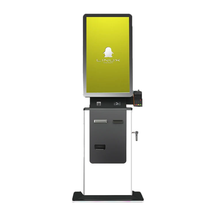 crtly 27 inch kiosk cash r egister parking ticket machine  Payment kiosk atm machine cash dispenser