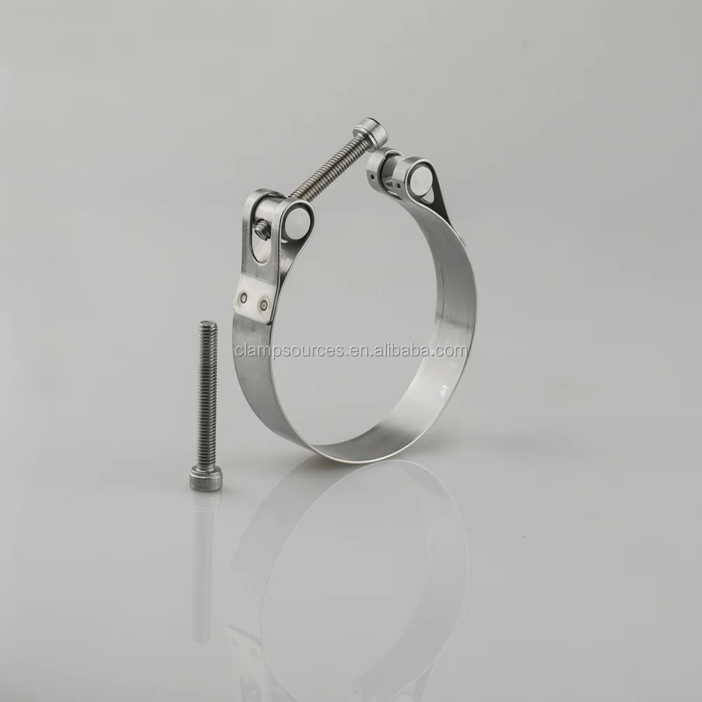 Palmergrip LTD - 3.5' barrel Hardware clamps T Type  Clamp Manufacturer Clip pipe clamp - SS 304