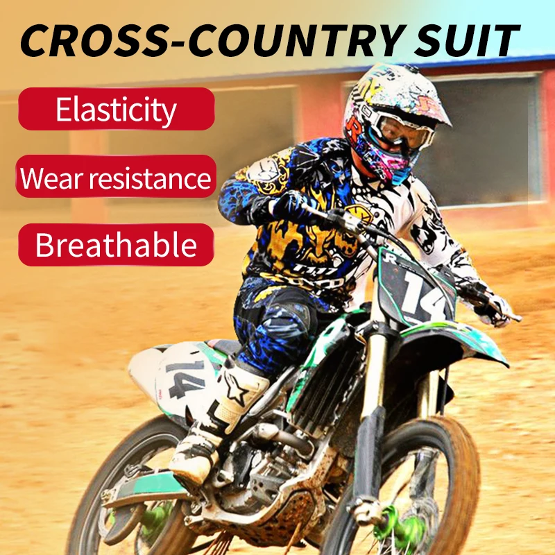 SCOYCO Motocross Suit Nylon Quick Dry Racing Clothes Motocross Racing Jersey Pants Clothes/Suit