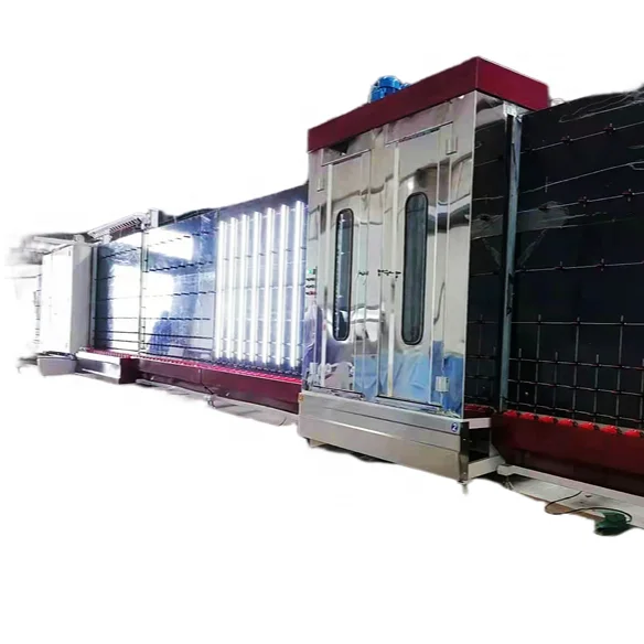 2500 мм вертикальная автоматическая изоляционная стеклянная аргоновая газовая линия для розлива стекла с двойным