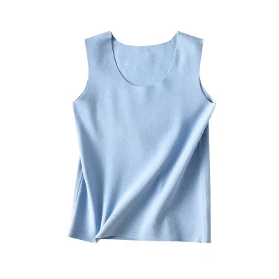 
High Quality 3-18 Years Children Vest Underwear Baby Unisex Seamless Dralon Kids Thermal Tank Top 