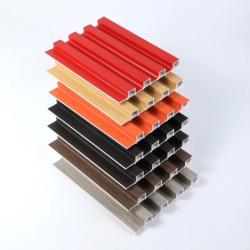 Factory hot sale wpc wall panel guangdong wholesale 3d effect wall panels art work  laminated wpc wall panels