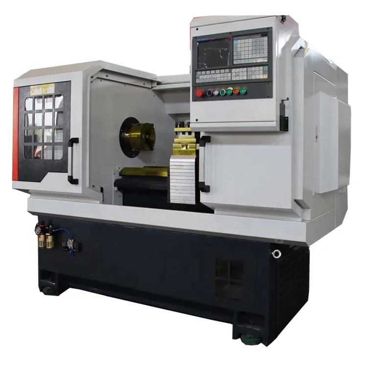 cnc lathe machine for stone  CK6140 CNC Horizontal Flat bed Lathe Machine