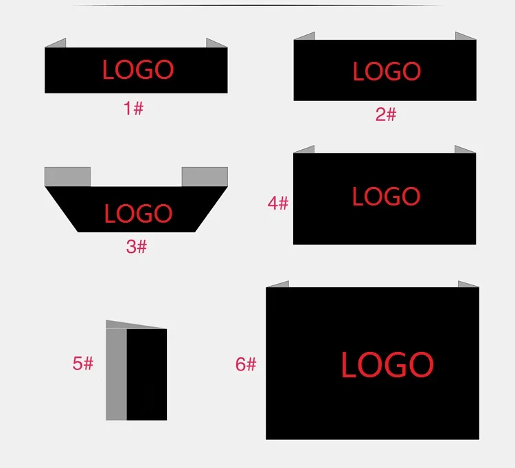Low Price High Quality Customize Logo Trademark T Shirt Labels Washable Miter Folded Custom Woven Labels For Clothing