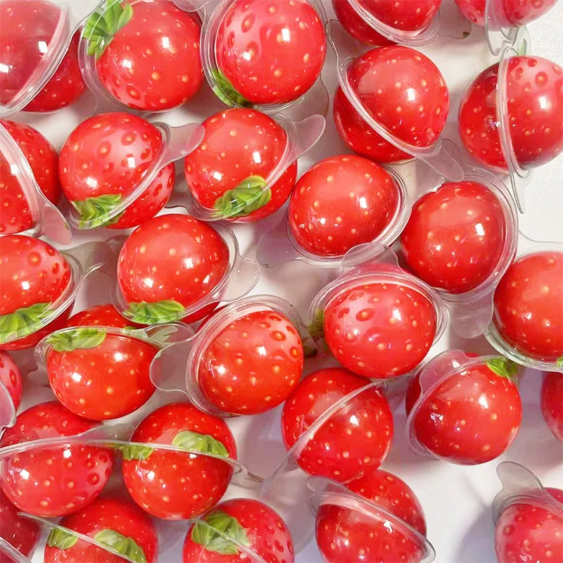 Фабрика OEM оптовая продажа Кондитерские конфеты жевательные с клубничным вкусом полезные