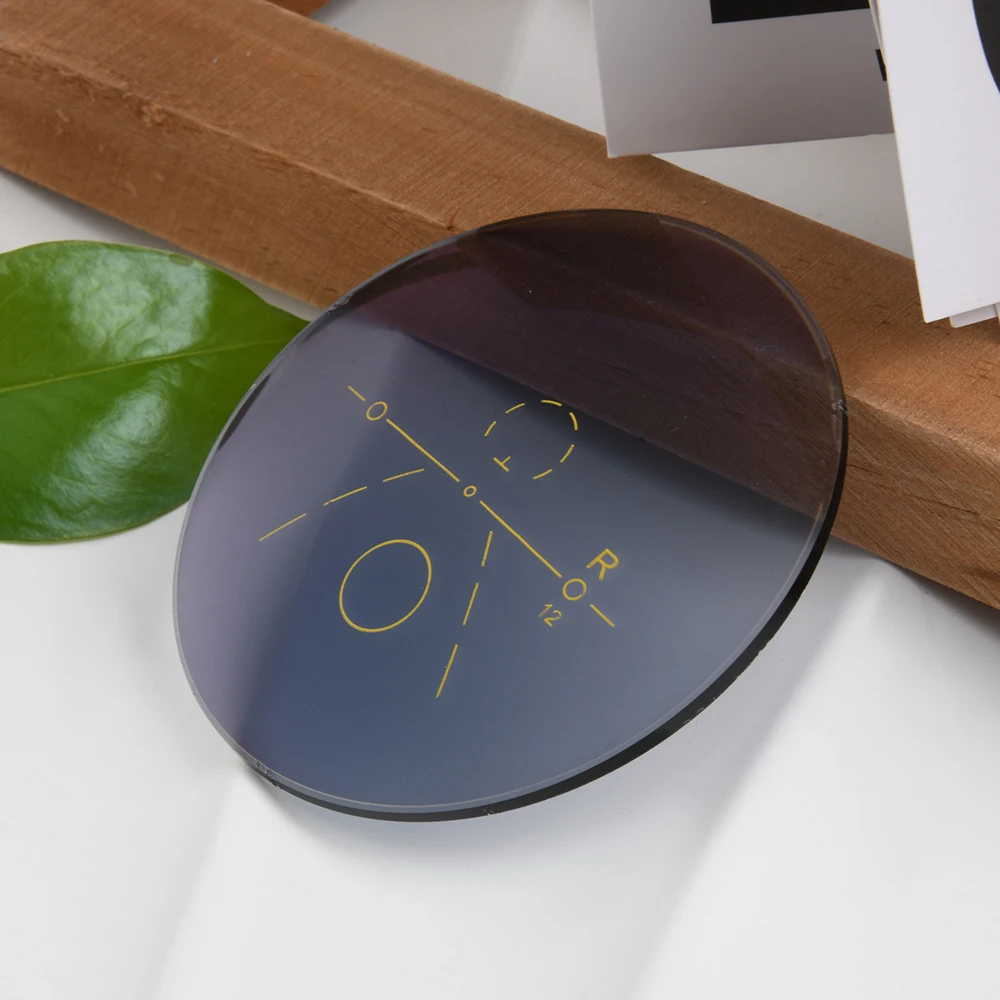 Aspherical optical lens prices Photogrey Progress lens RX Free Form Photochromic Eyeglasses 1.56 Optic Prescription Lenses
