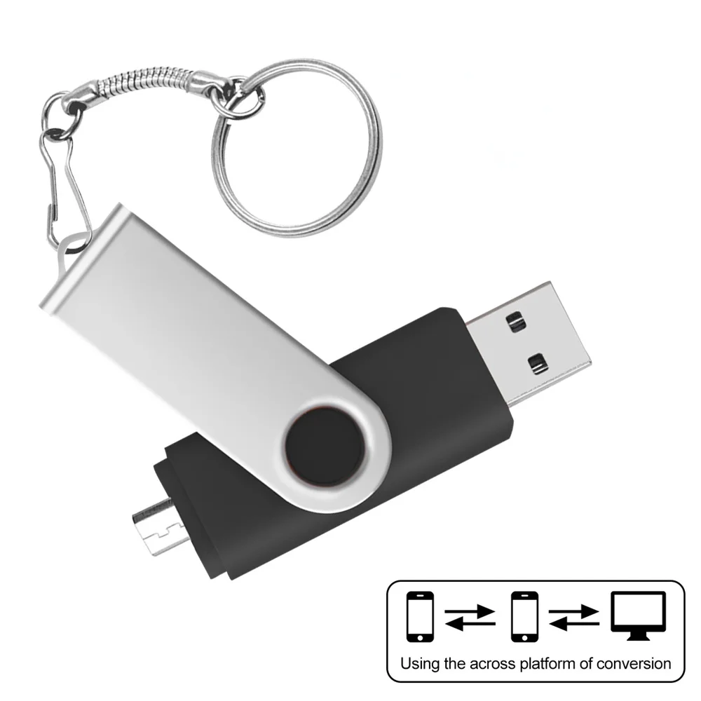 Высокоскоростной флеш-накопитель 128 Гб 64 ГБ 32 16 usb 8 OTG