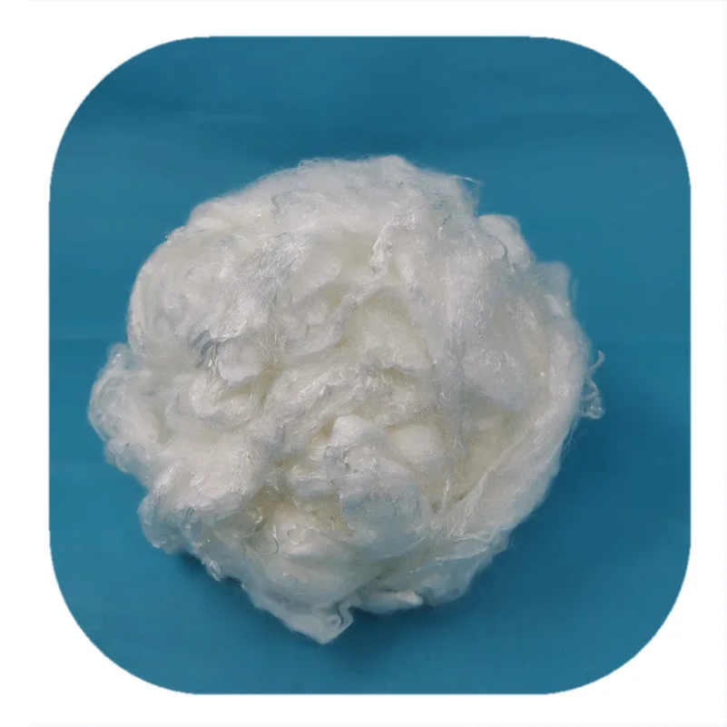 Белый цвет вискоза волокно 1 5 ден длина 38 мм тусклый Для Спиннинга