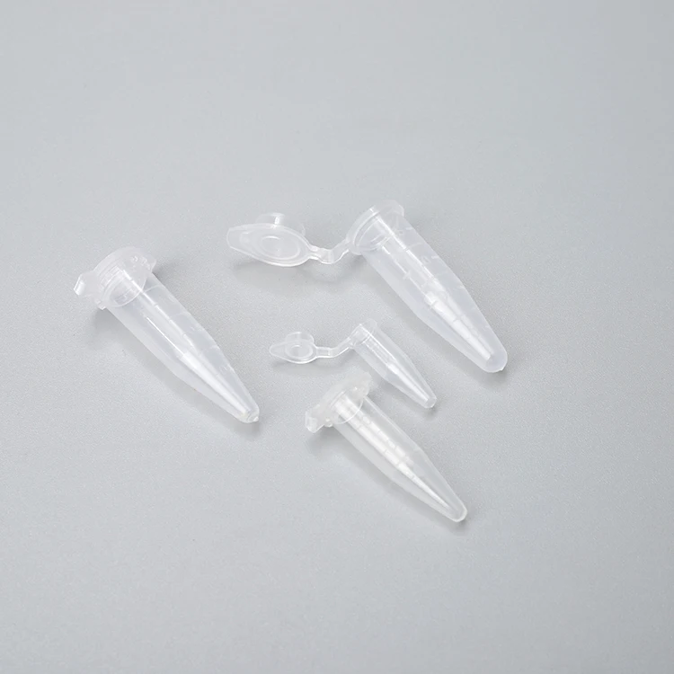 Micro Centrifuge Tube White Graduation Transparent Plastic Material Clean Origin Laboratory Product
