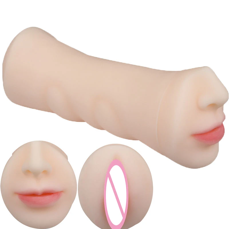 Realistic Silicone Pussy Male pocket pussy Masturbation Masturbator Artificial Rubber Vagina For Man Male