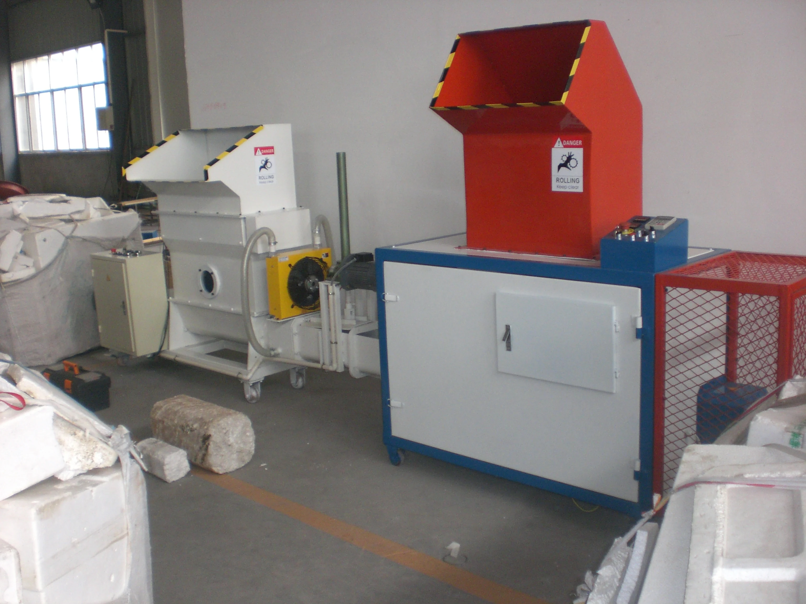 
High quality EPS Foam Compactor Machine Waste Expanded Polystyrene Recycling machine 