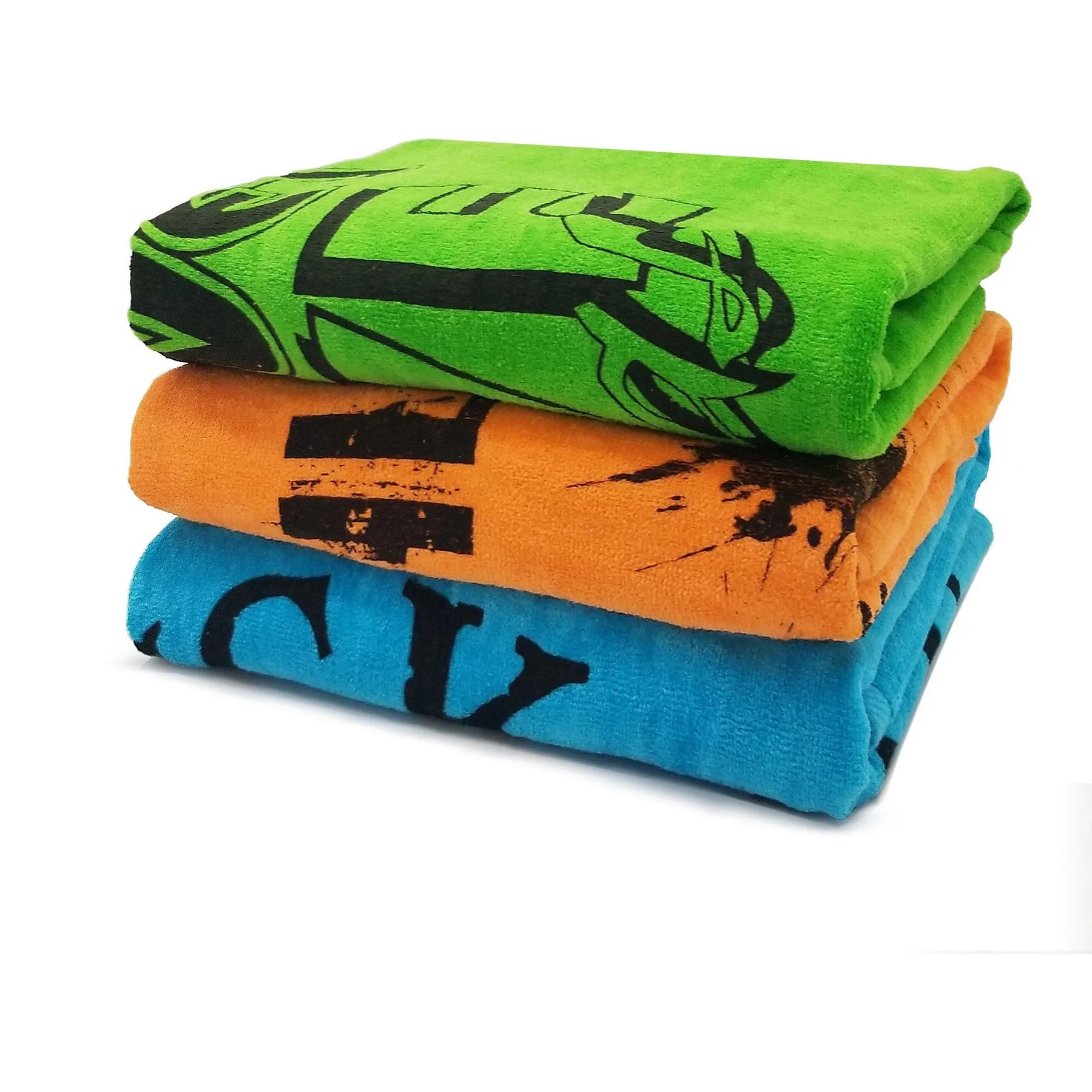 Customized Design Heat Transfer Printing Cotton Beach towel