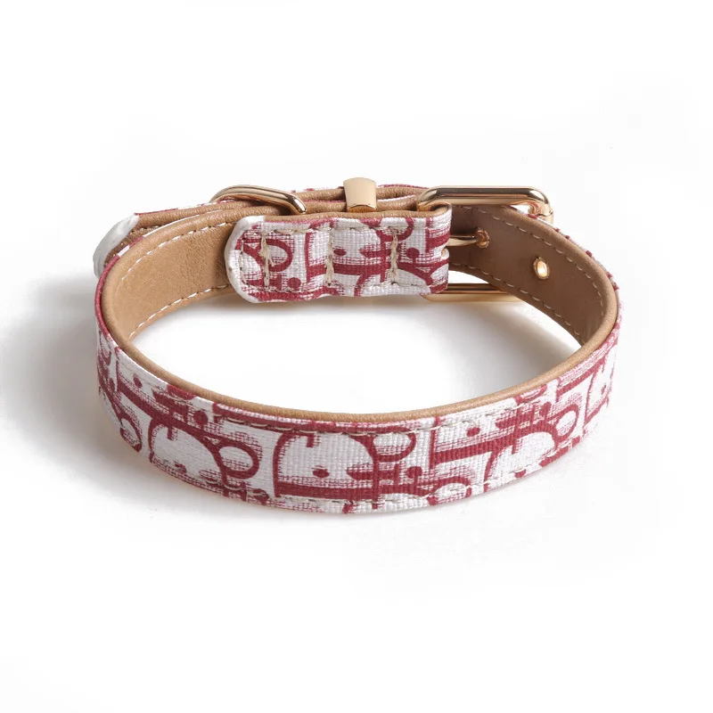 Wholesale Personalised Designer  pet dog cat collar leather leashes for dog