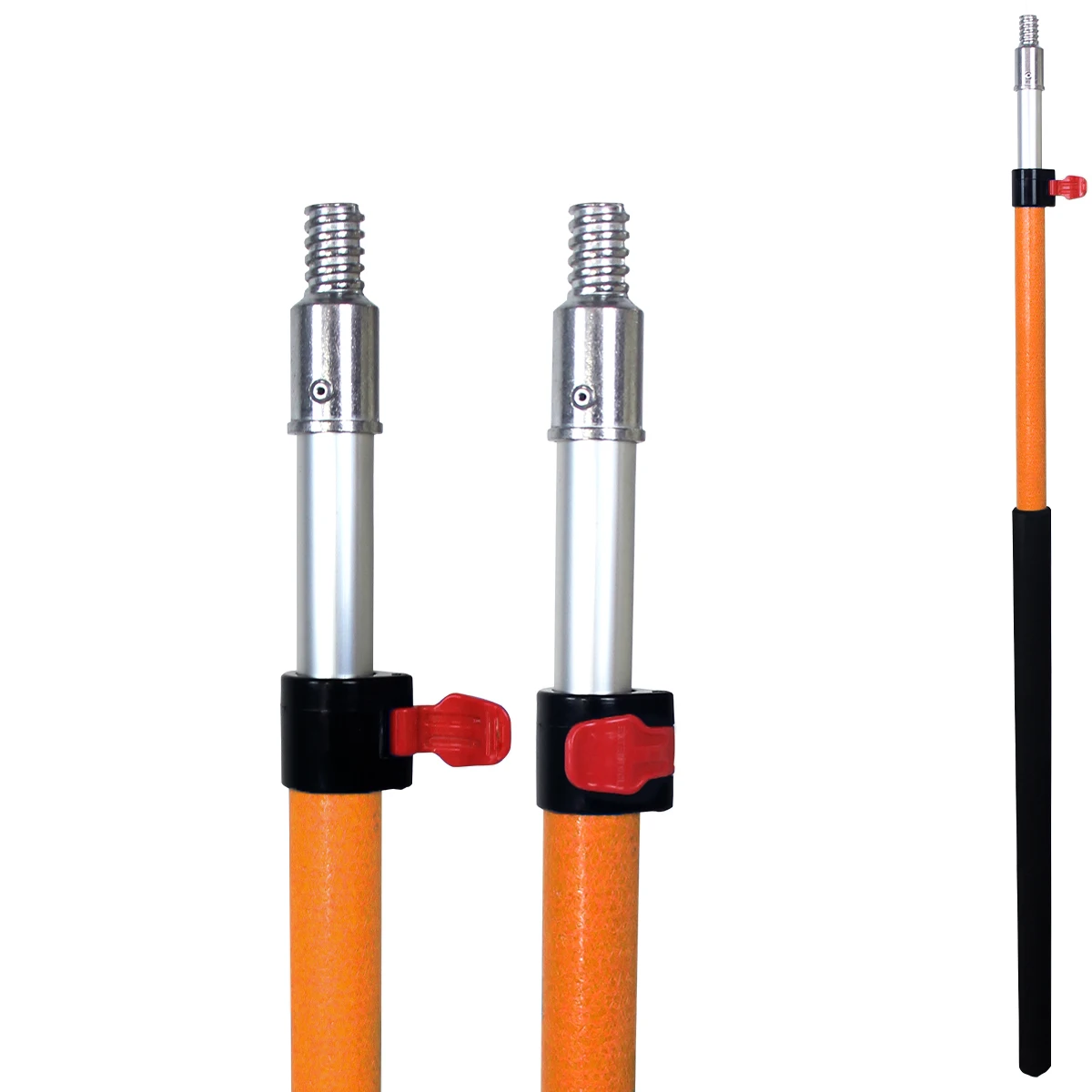 0.9 meter small telescopic pole for tools with heavy duty fiberglass telescopic pole manufacturers