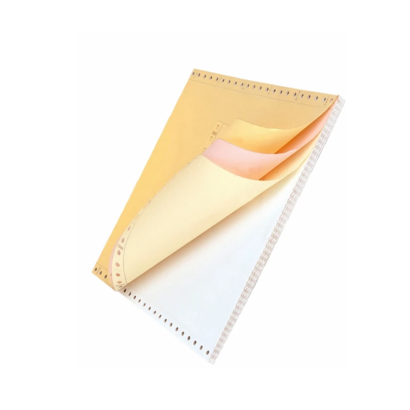 Wholesale continuous carbonless paper 50gsm 3 ply offset print