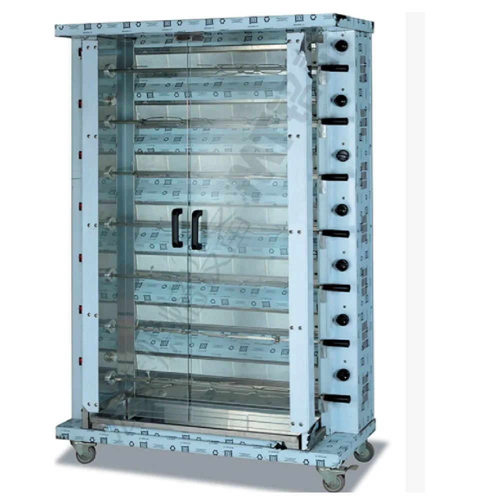 Rotary Gas Chicken Rotisseries Application Stainless Steel Commercial Rotisserie Business Roast Chicken