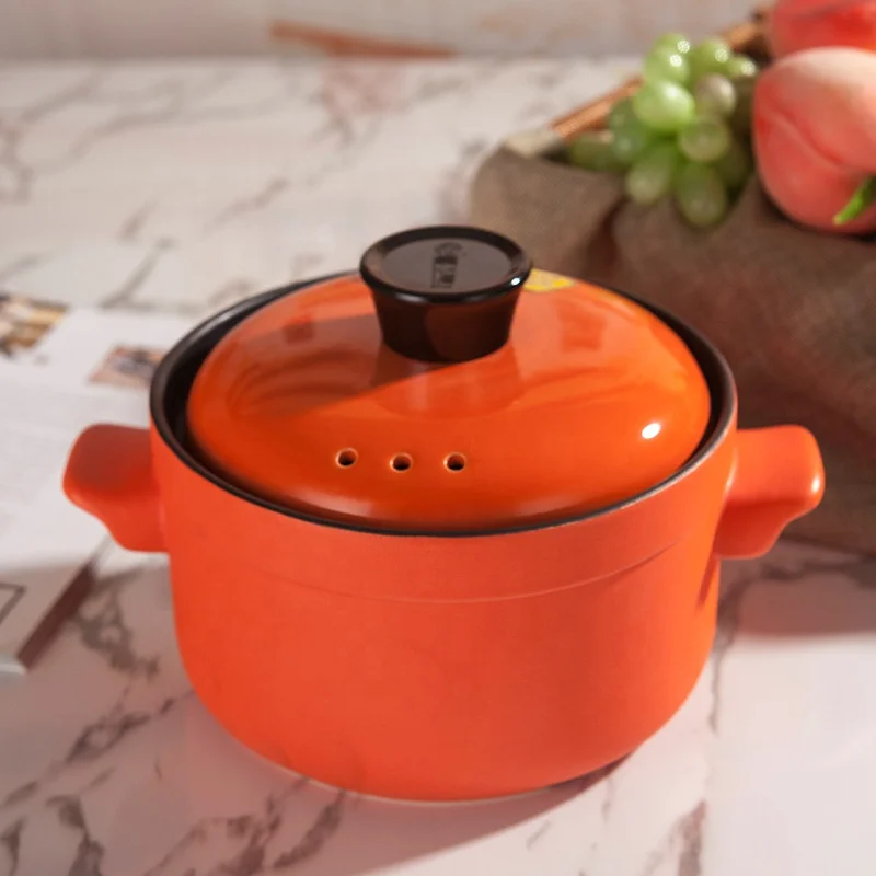 4L Factory customized wholesale ceramic pots ceramic pots for cooking dinner