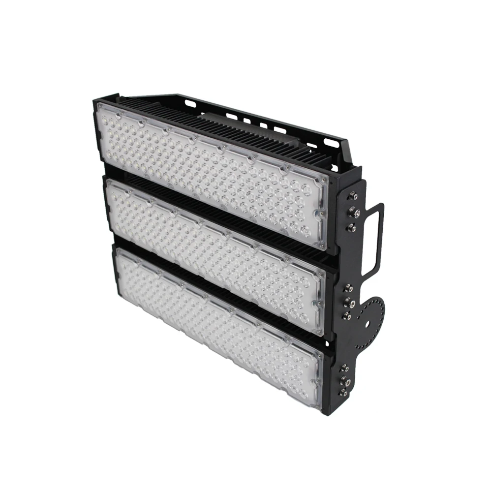 240W Industrial Ultra-Thin LED Floodlight for Football Stadium Gymnasium Tennis Court IP66 Waterproof Aluminum 400W 500W Options