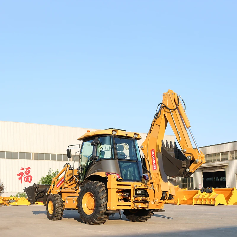FREE Shipping Small Loader Diesel Mini Wheel Backhoes Excavator Loader Mini Backhoe Loader Excavator