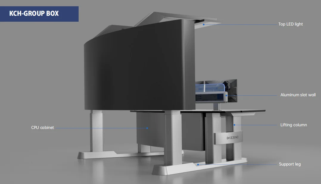 Kesino supplier factory monitoring console workbench command center dispatching console video multimedia control center room