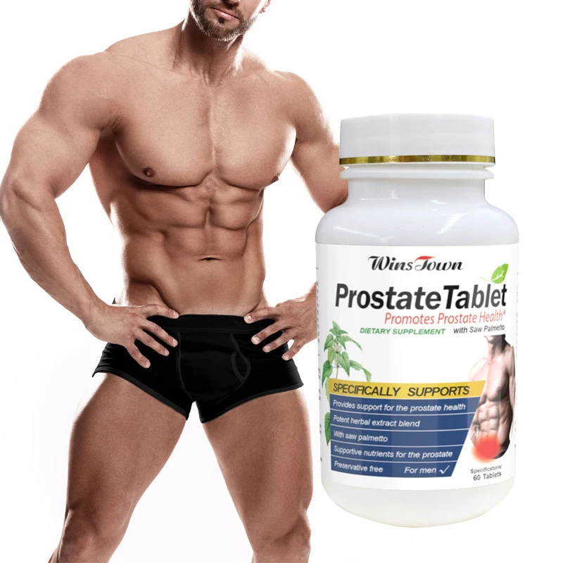 Customized prostate tablets powerful herbal tablets energy booster support male nutritional supplements