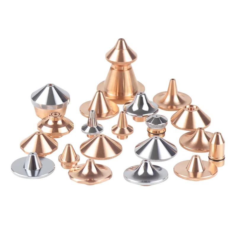 New High-Speed Metal Laser Nozzles for Cutting Machine Fiber Laser Head Spare Parts Competitive Price for Industry & Restaurant