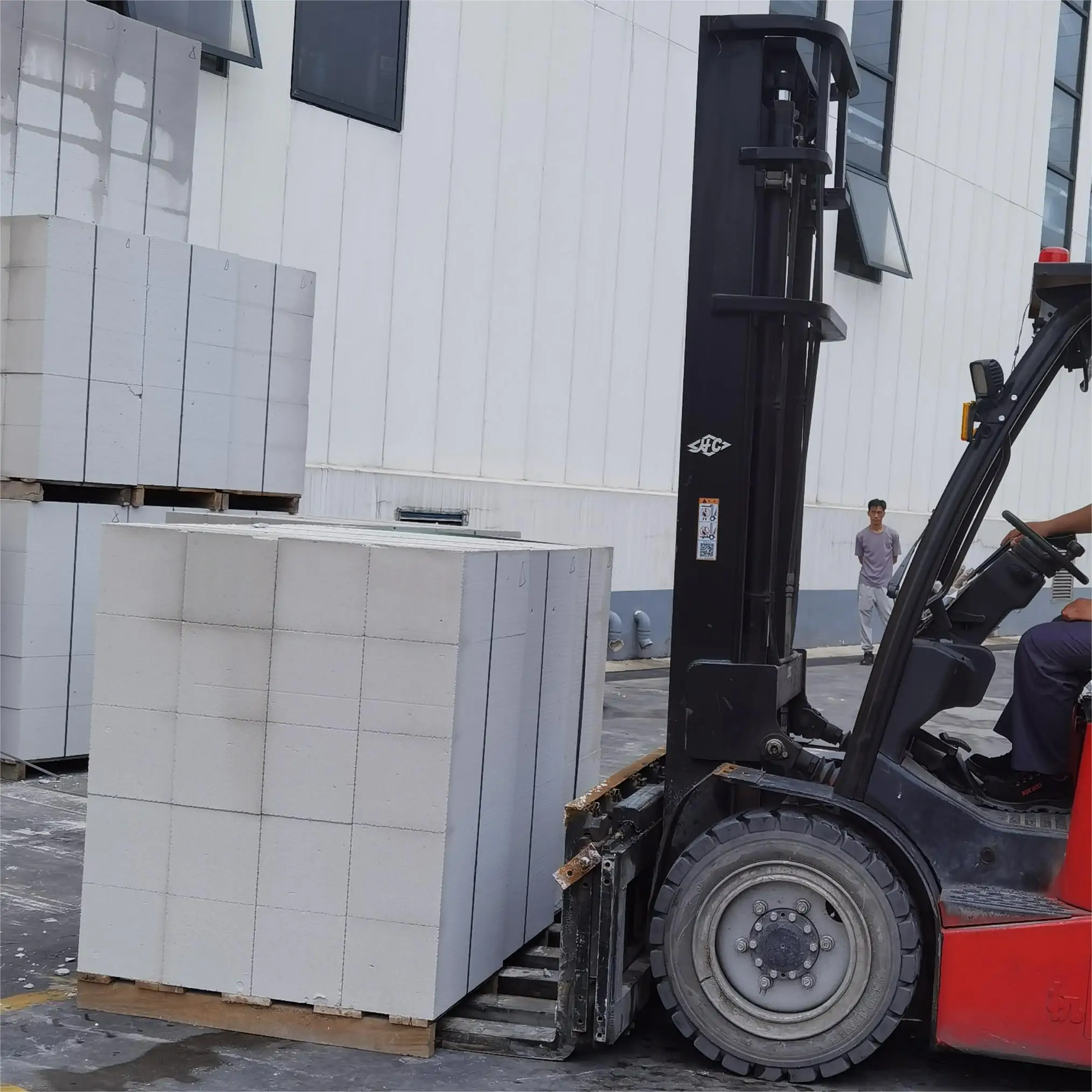 Тепловая крыша aac блок завод продукт линия внутренняя стенка панель крыши Автоклавный цементный лист красный кирпич ALC для мастерской