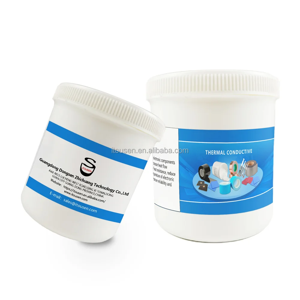ITOUSEN Custom Syringe bottle CPU use Silicone Thermal Grease Paste thermal cooling grease paste For electrical products
