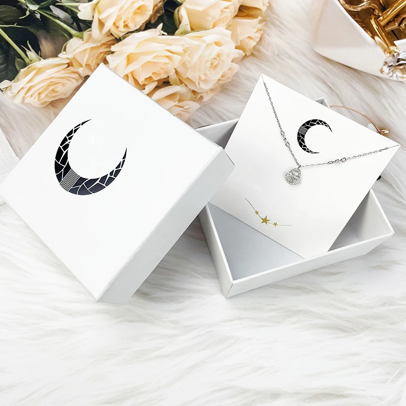 Fashion Custom Logo Recyclable Various Sizes Paper Box Foam Inserts Pad Gift Packaging Lid Boxes Jewelry Packaging Boxes