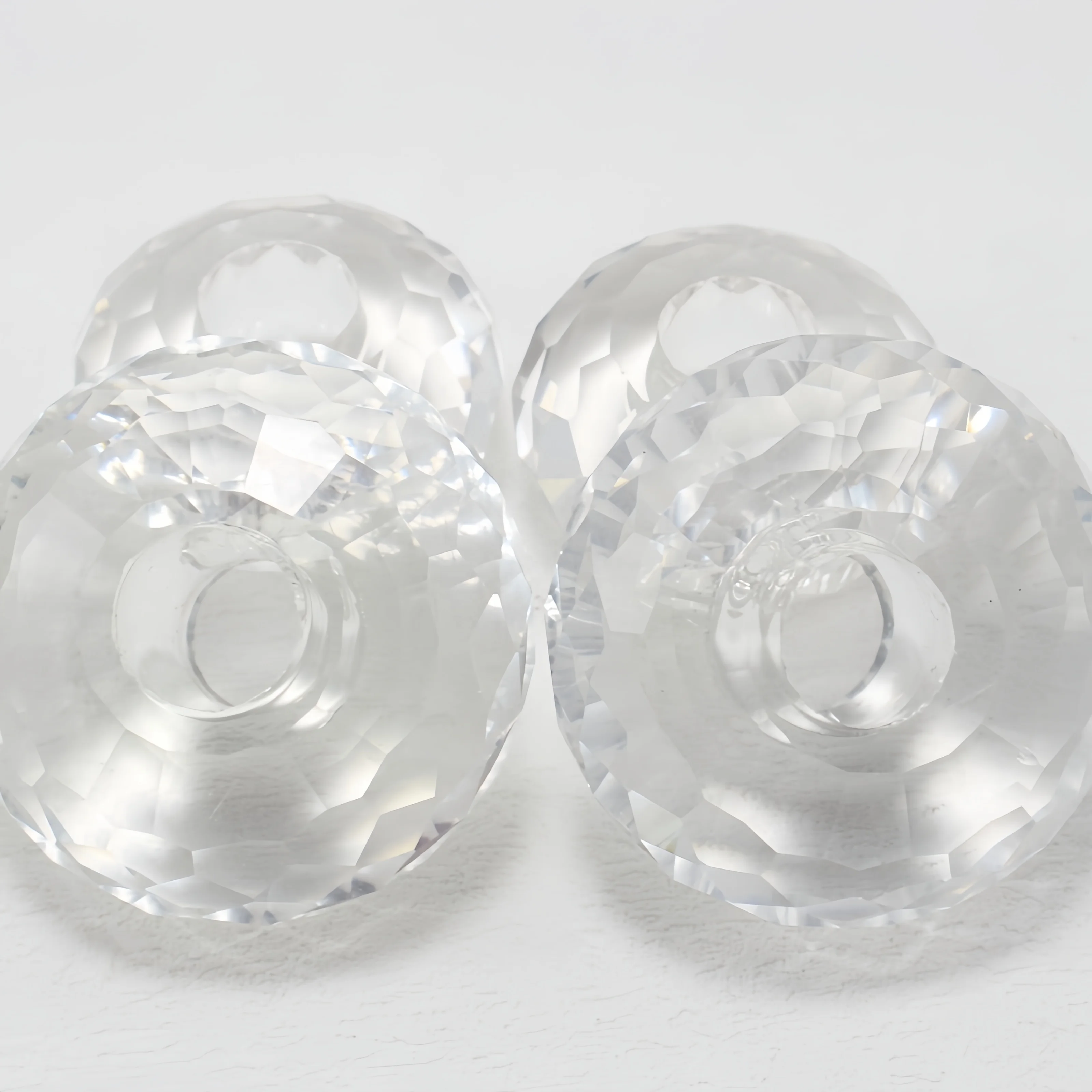 Factory Supply Faceted Crystal Glass Ball for Furniture Accessory