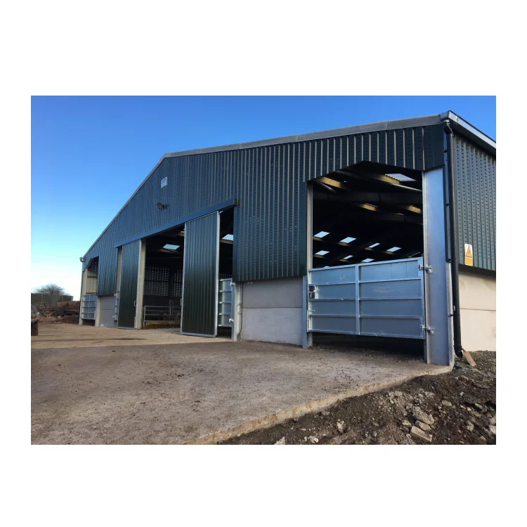 Новый дизайн легкий стальной фермерский дом