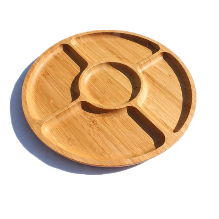 Factory Promotion Charcuterie Platter Serving Wood Cheese Board Portable Bamboo Kitchenware Cutting Board Set