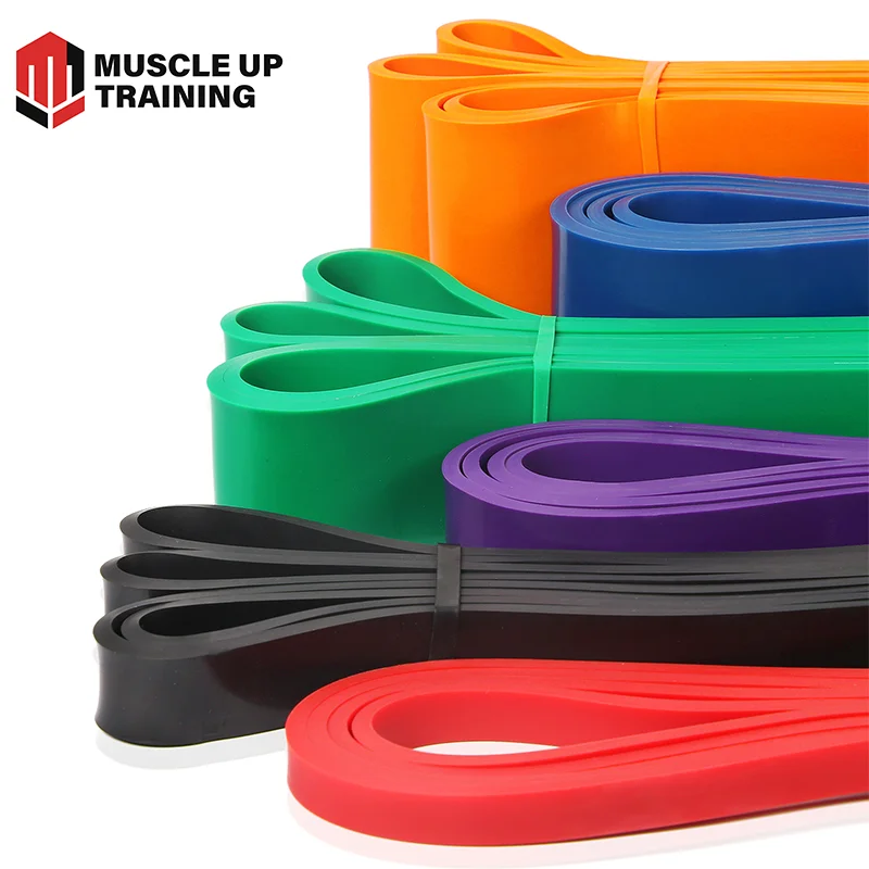 Natural Rubber Eco-friendly Latex Resistance Band Set