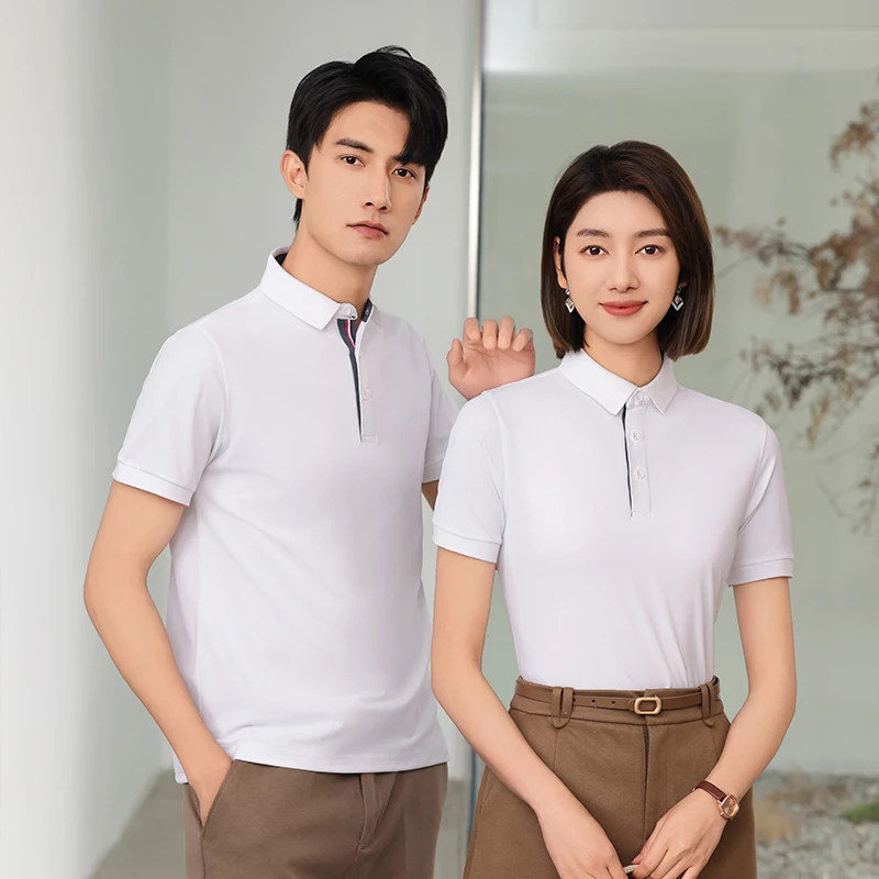 ZC25690 Water soft cotton bead land POLO