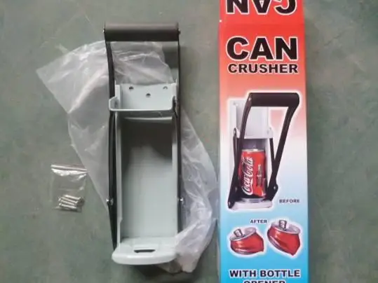 Дробилка банок 12 унций и открывалка для бутылок для алюминиевой банки