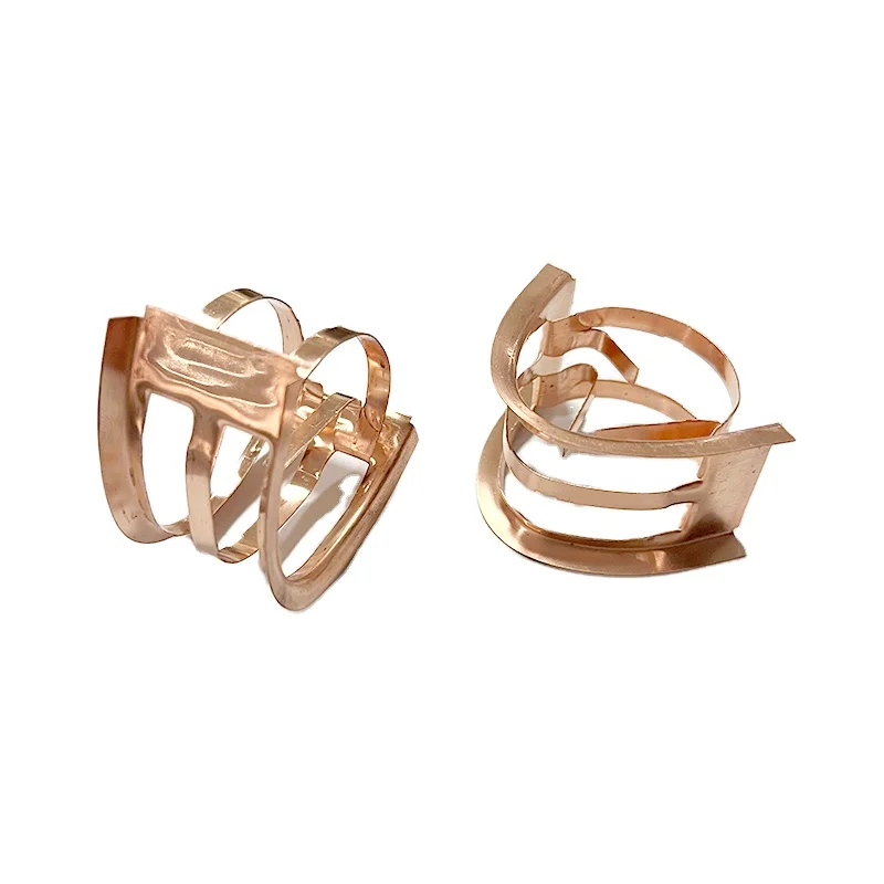 JXKELLEY Red Copper Stainless Steel Ss316 Metal Intalox Saddle Ring IMTP For Distilling Column