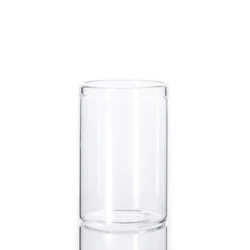 Customer Design  Borosilicate Kitchen Storage Container 70 ml 2.4oz Glass Spice Jars With Wooden Lid