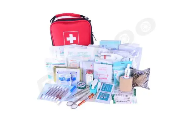 Earthquake&Disaster First Aid Kit with a Carrying Bag, Family&School&Workplace Emergency Prep Medical Set, IFAK in Car