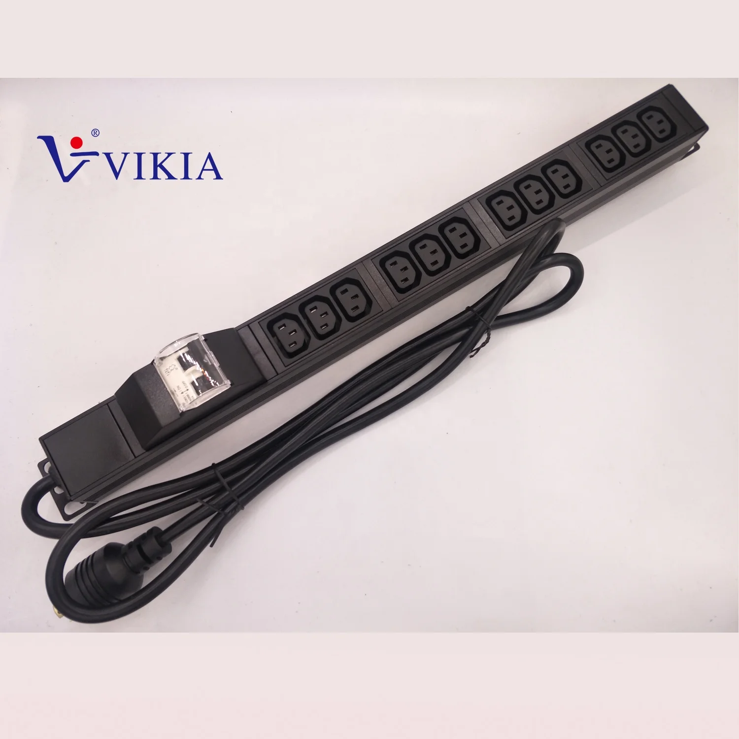 1U вертикальный тип 12 способов C13 PDU с 2P