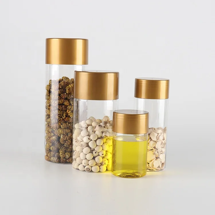 Wholesale custom label pet bpa free food grade jar plastic 250 ml pharmacy pill bottle