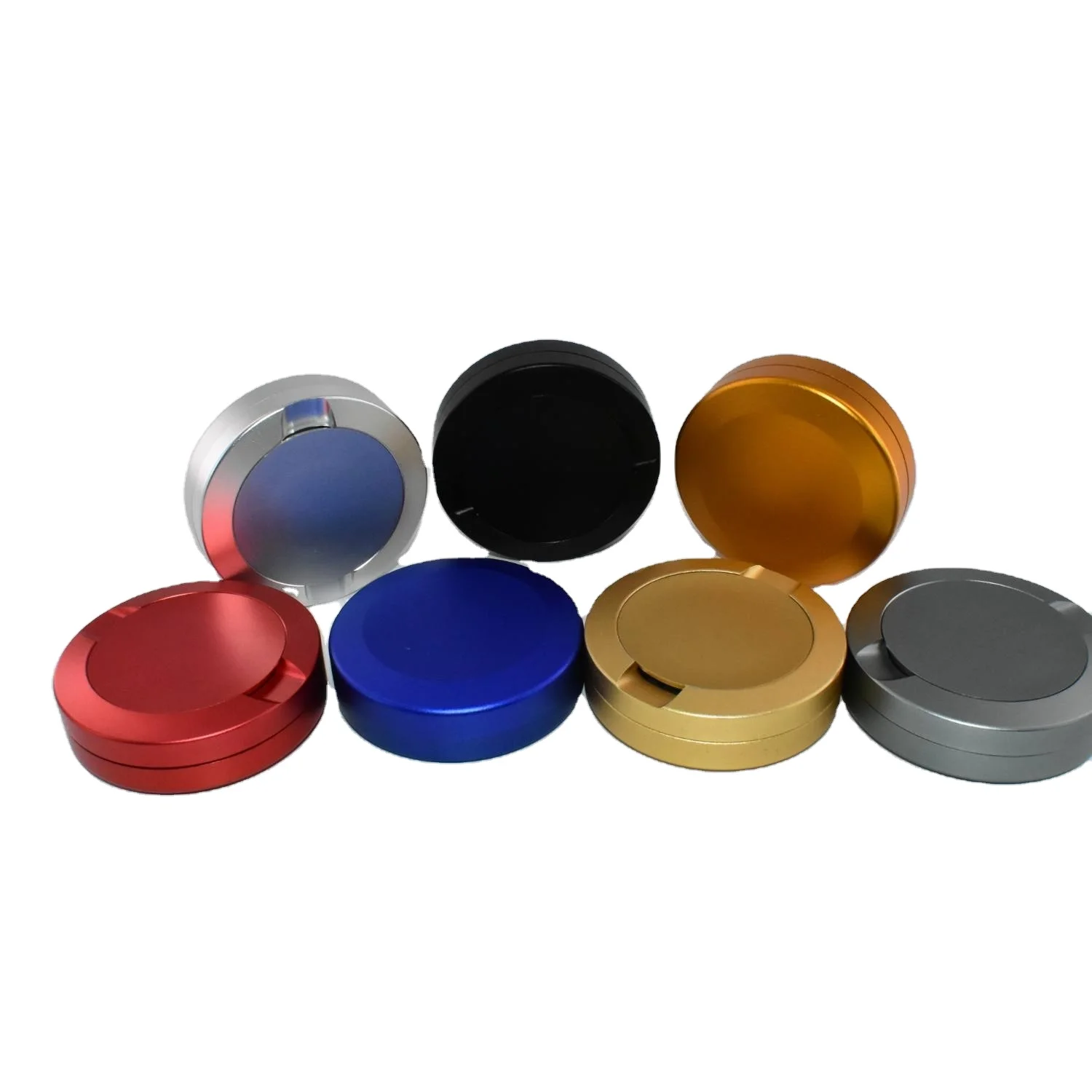 Custom Snus Can Aluminum Metal Anodized ZYN Snus Container CNC Machining Snuffbox Container Packing pouch Snus container