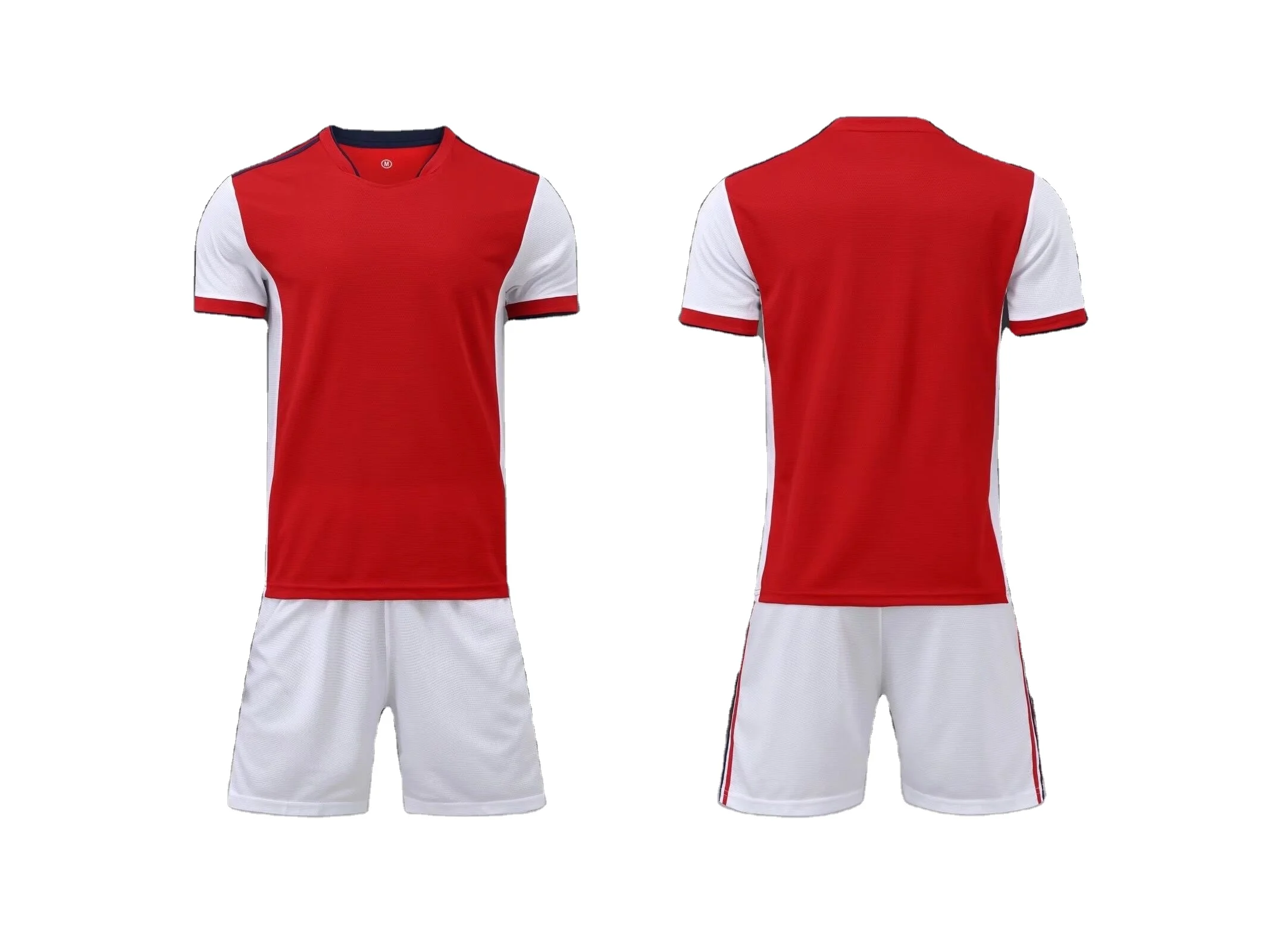 2021 Thai Quality Custom United Soccer Jersey Sublimation plain Soccer Jersey Set